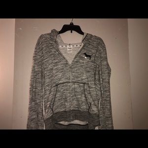 VS pink bling zip up